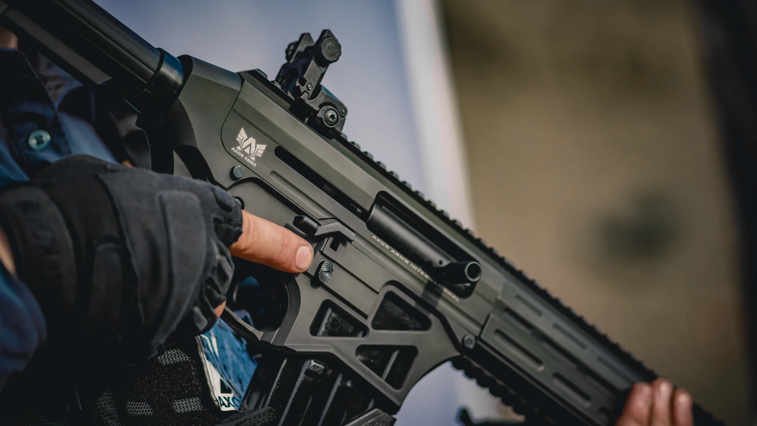 DSC03103 Enhanced NR scaled - Axor Arms Axor Arms MF-3 Şarjörlü Yarı Otomatik Taktik Av Tüfeği - Axor Arms