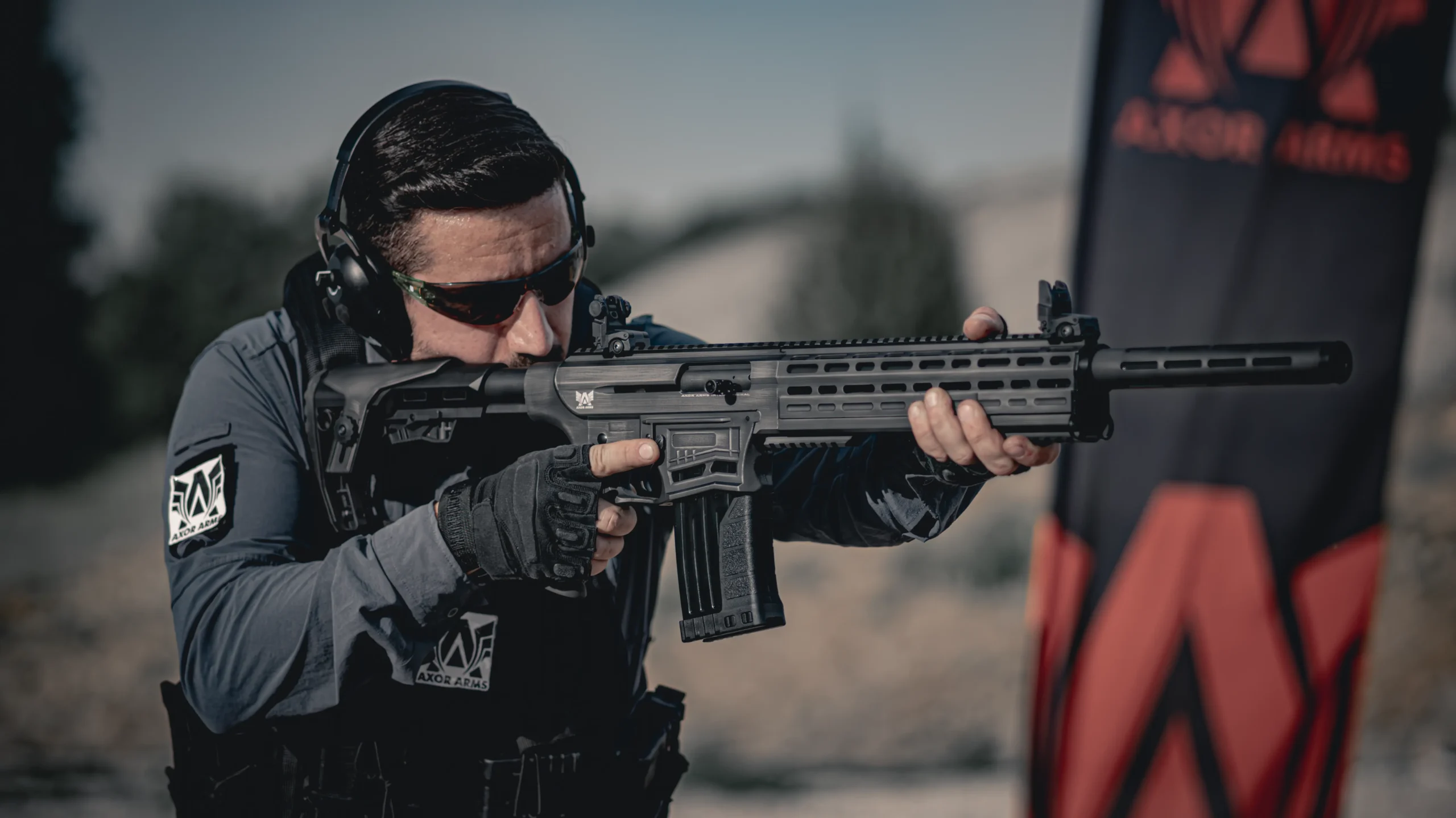 DSC03164 Enhanced NR scaled - Axor Arms Axor Arms MF-1 Şarjörlü Yarı Otomatik Taktik Av Tüfeği - Axor Arms