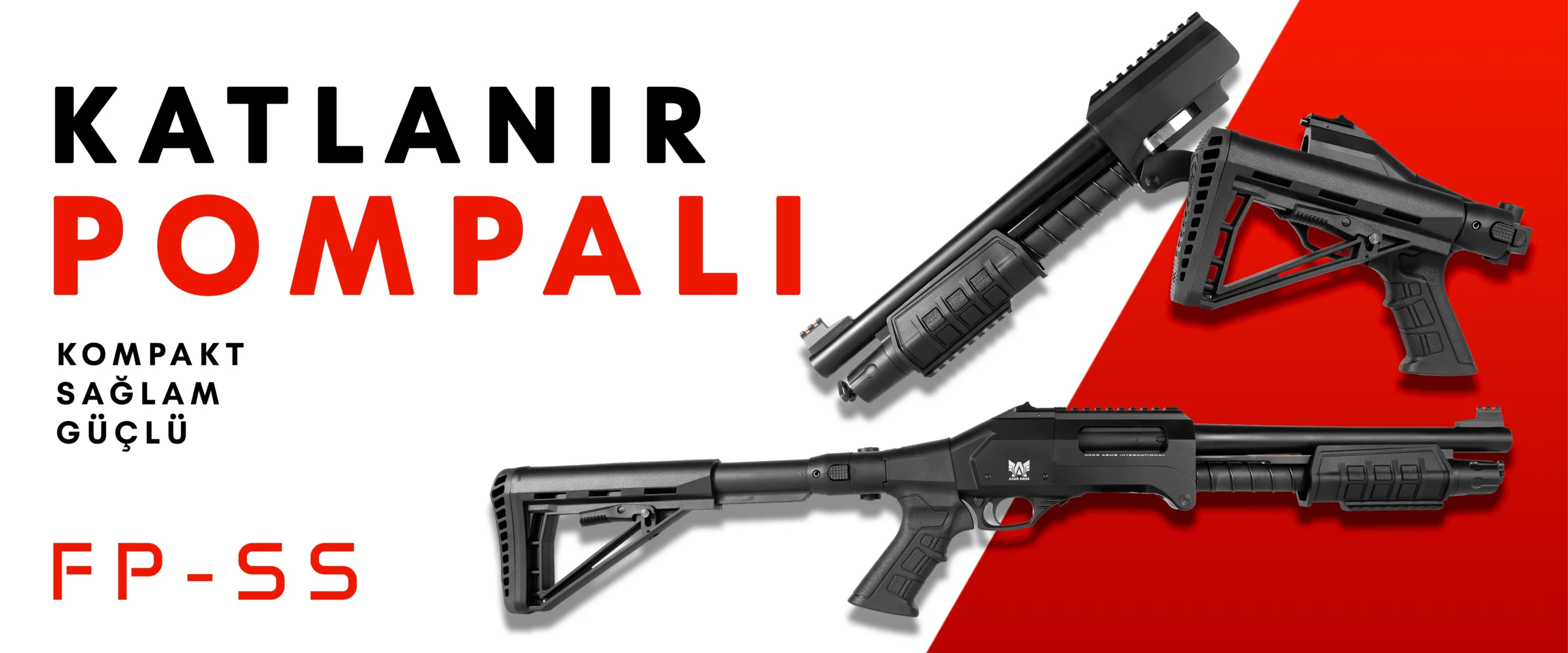 FP SS Axor Arms Katlanir Pompali Axor Arms scaled - Axor Arms FP-SS Axor Arms Katlanır Pompalı - Axor Arms