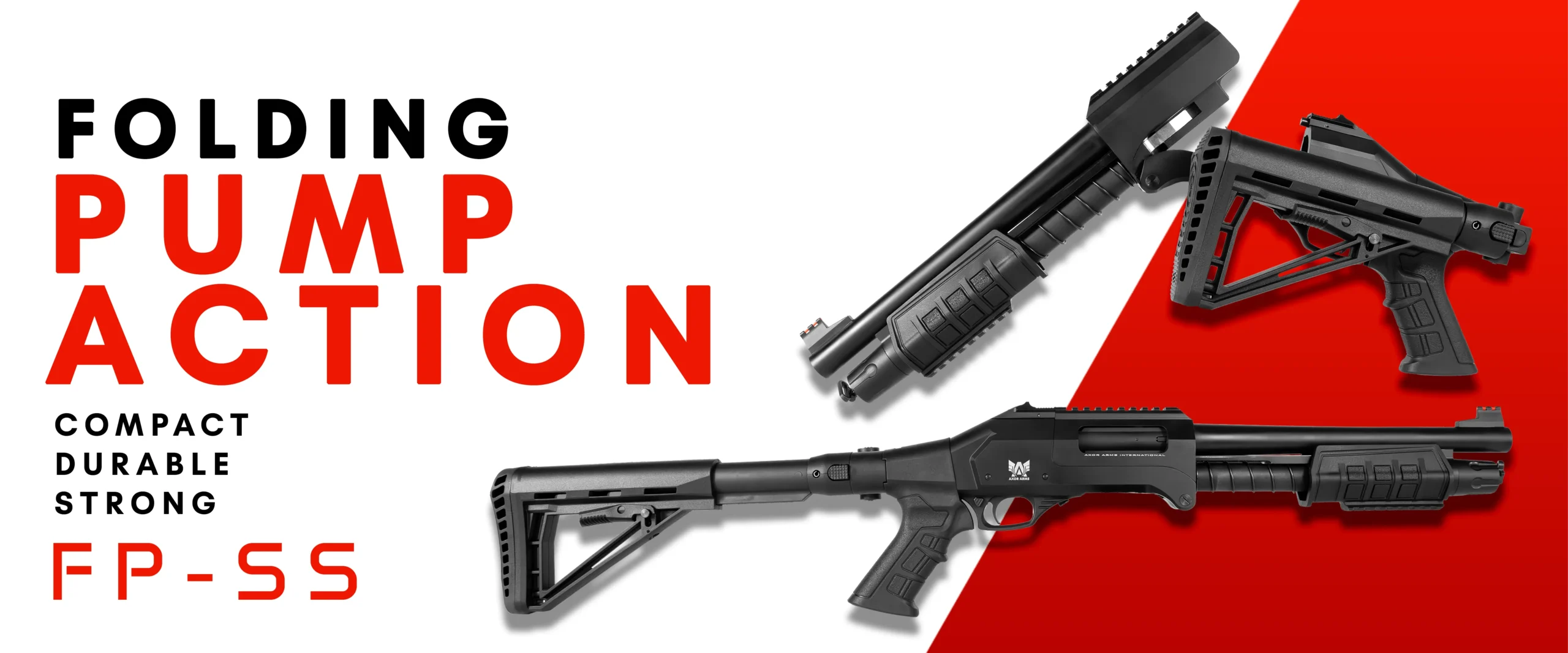 FP-SS Folding Pump Action - Axor Arms