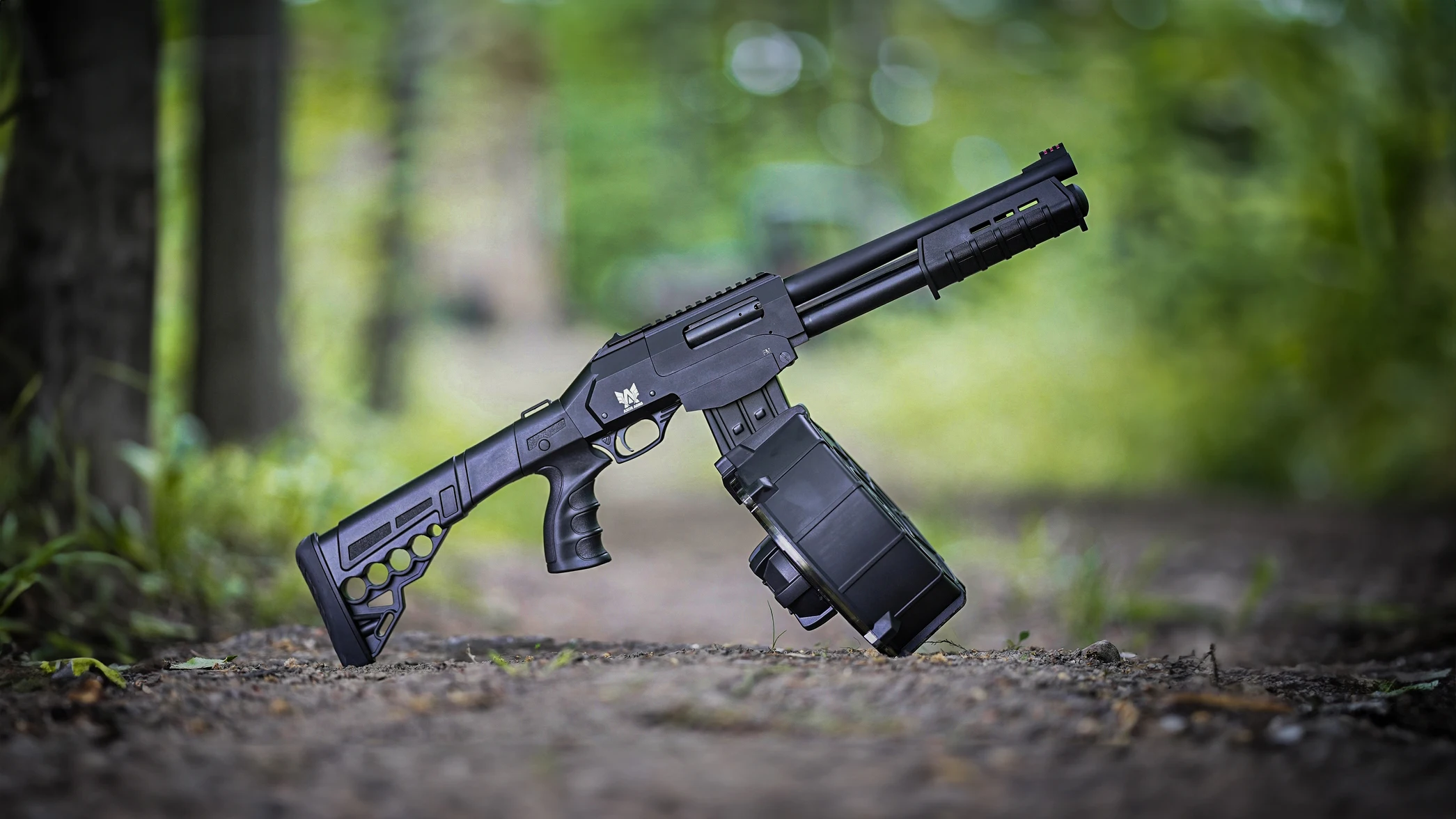 Axor Arms FM Katlanır Şarjörlü Pompalı Taktik Av Tüfeği - Axor Arms